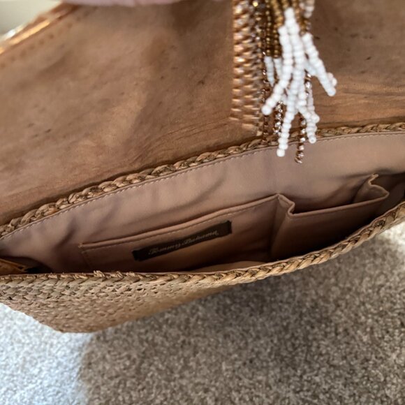 Beaded Rattan Clutch - Picture 4 of 4